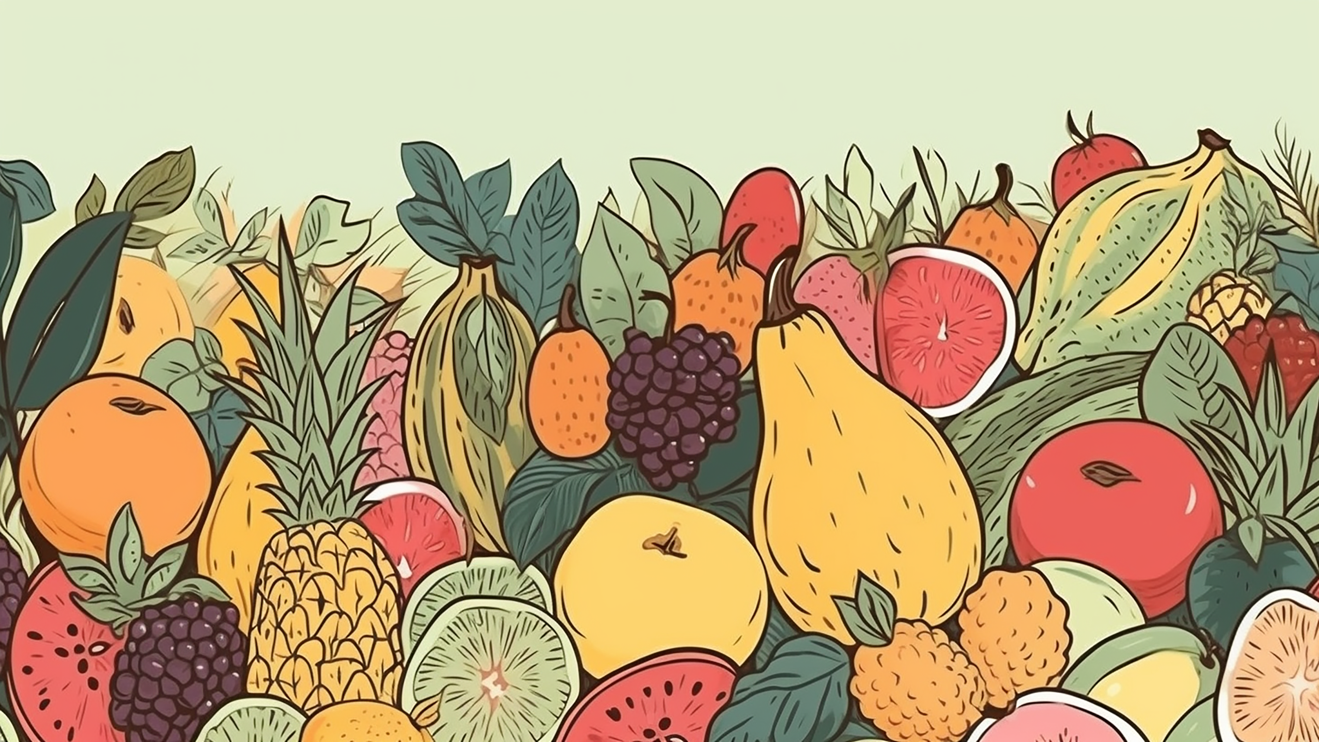 水果季节背景图片
