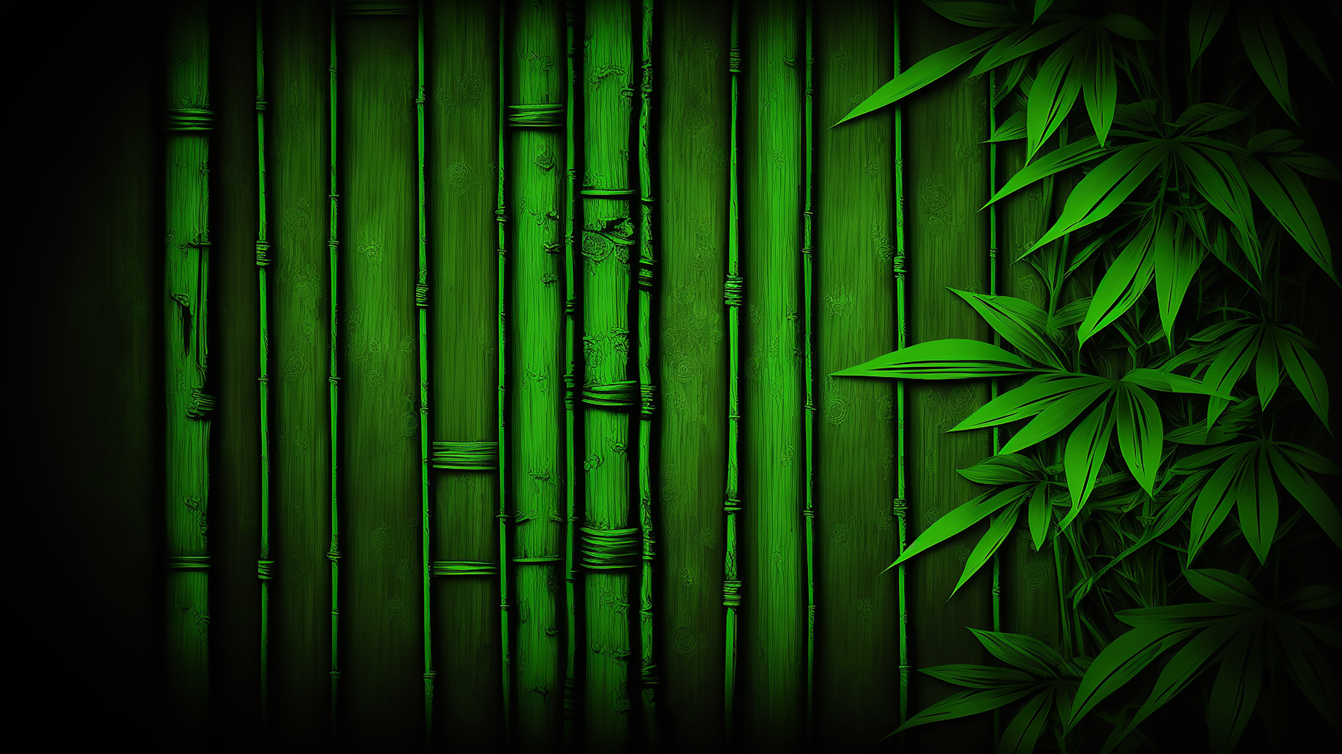 竹子绿色底纹图片