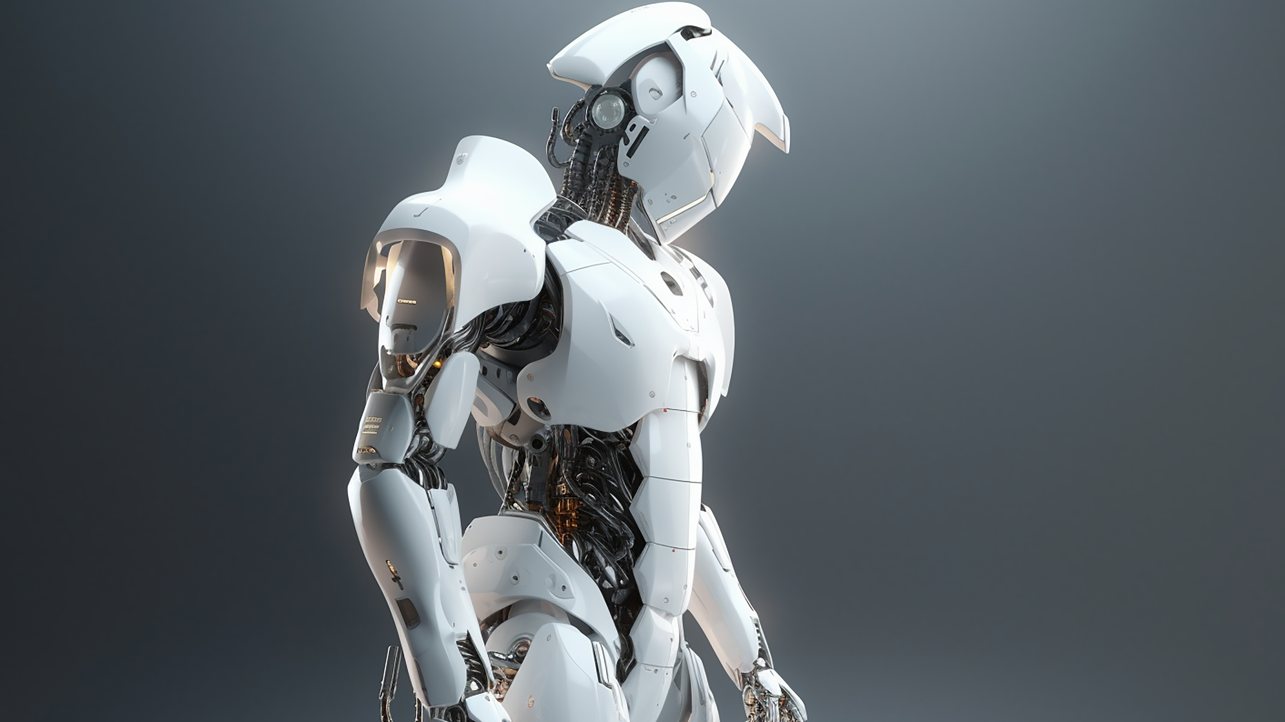 机器人机械感机械科技背景图片