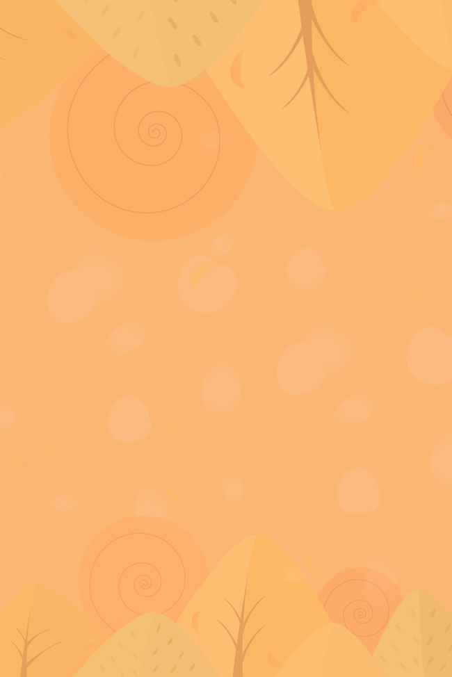 橙色树叶背景电商淘宝背景Ｈ5图片