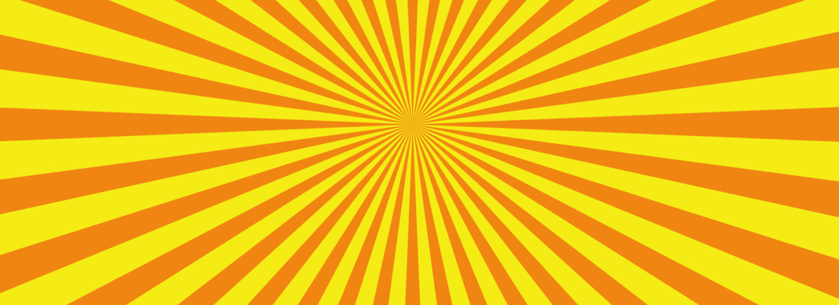 黄色橘黄色放射状态加油背景图图片