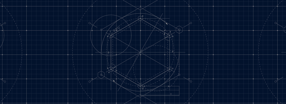 数学几何线条科技蓝色背景图片