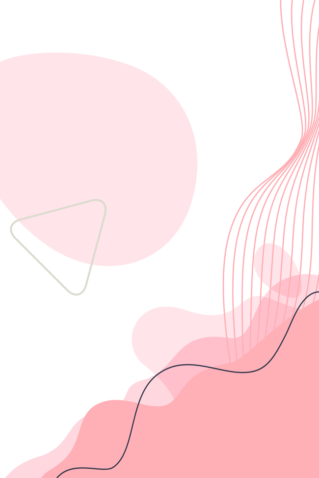 唯美大气几何线条UI画册封面粉色背景图片