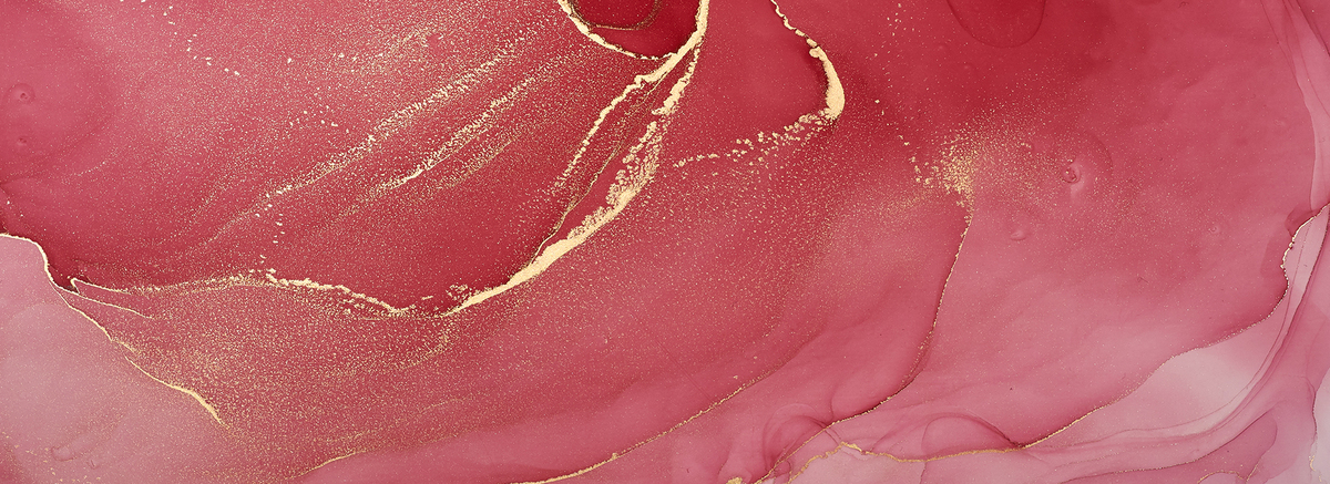 红色大理石奢华金粉纹理背景图片