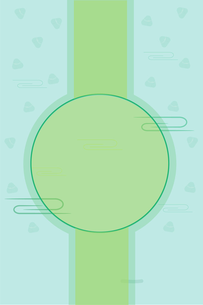 绿色矢量端午节粽子背景图图片