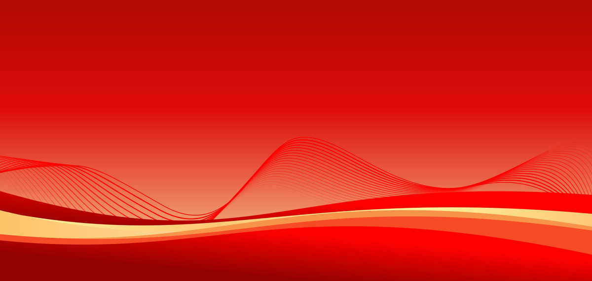 简约商务曲线红色科技背景图片