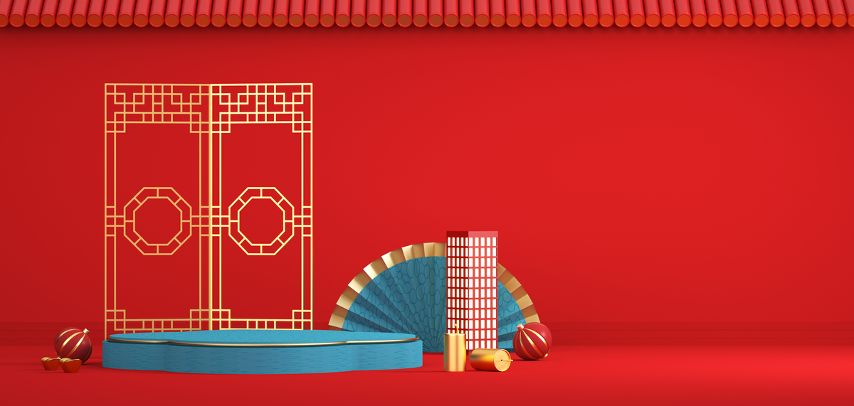 年货节中国风图片