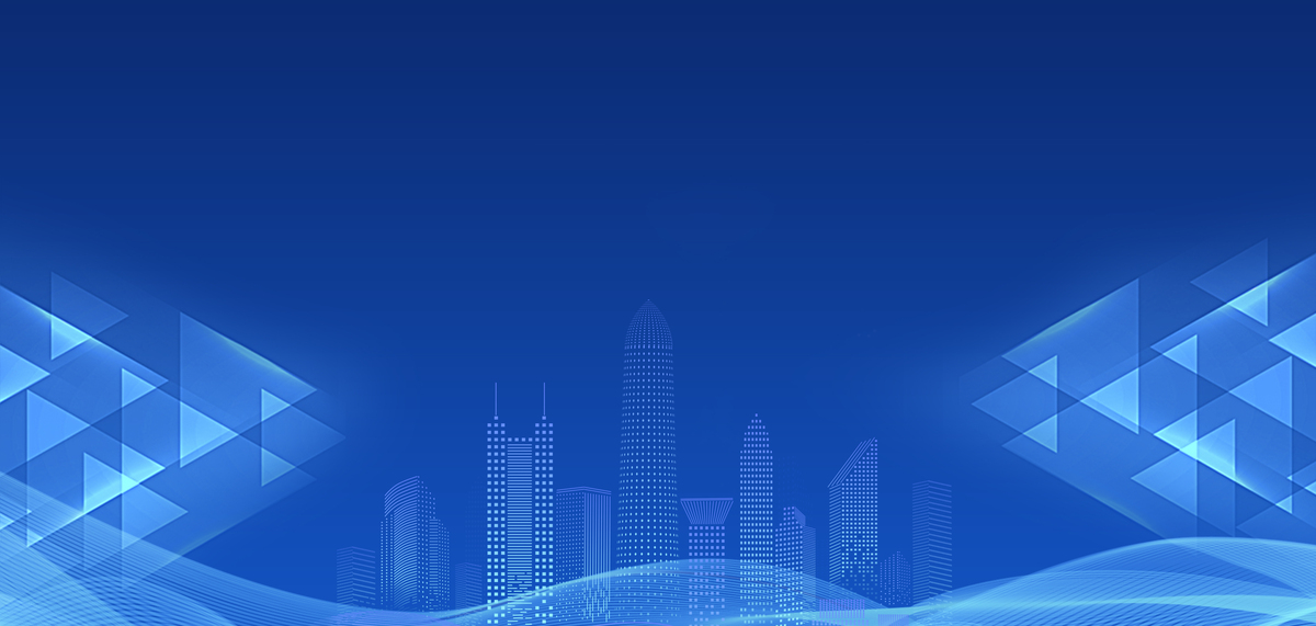 商务科技线条城市蓝色大气商务科技海报背景图片