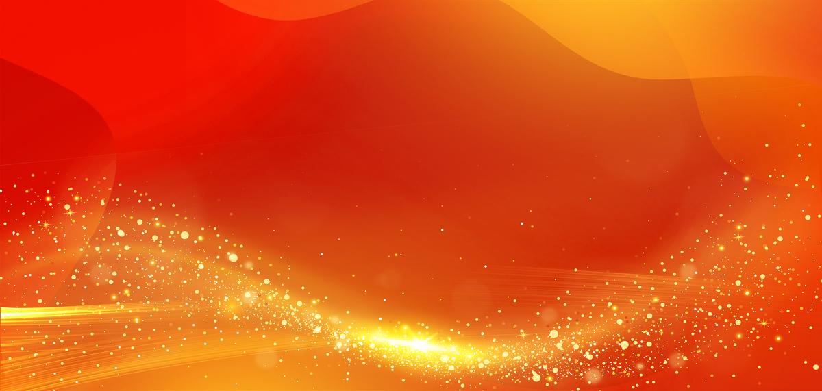 红金光效粒子线条红色大气商务海报背景图片