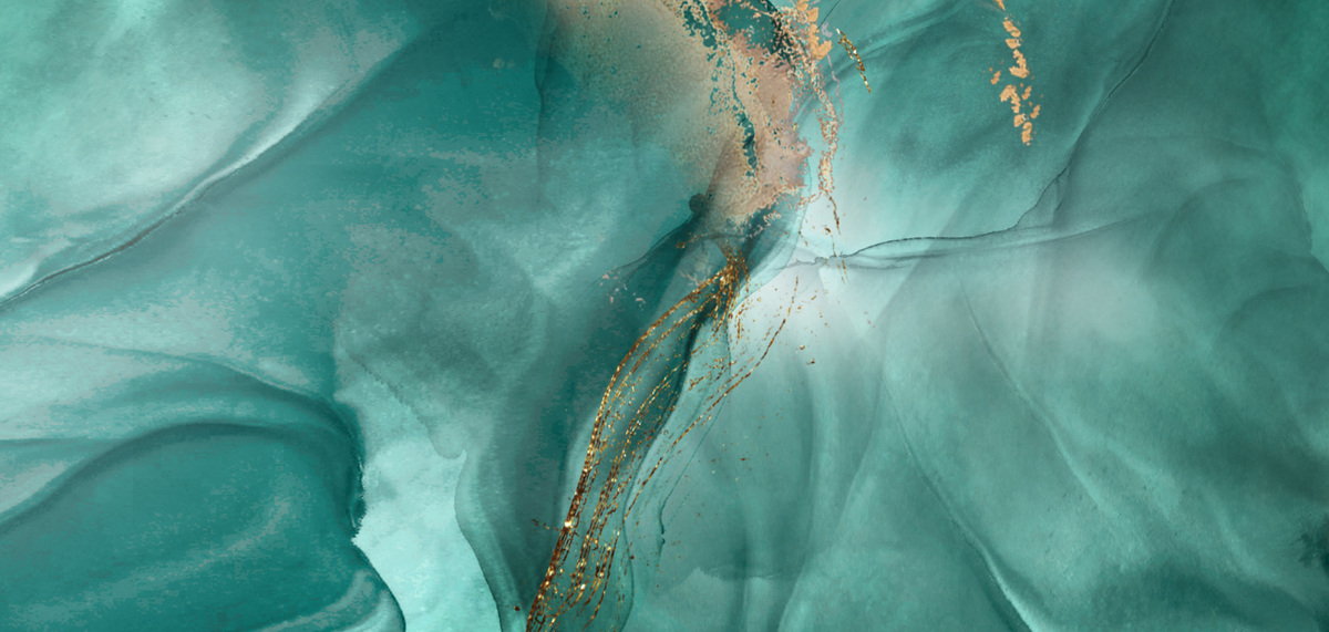 抽象大理石鎏金青色简约大理石海报图片
