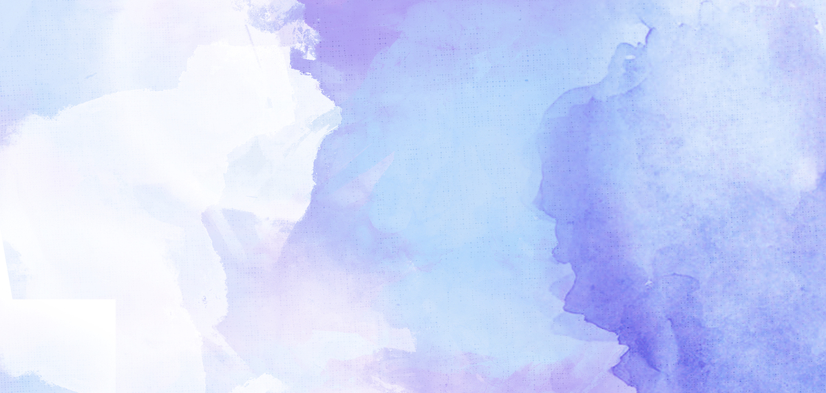 简约水彩烟雾云层紫色唯美海报背景图片