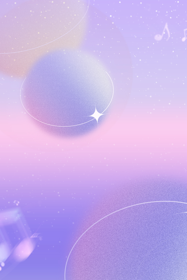 梦幻星球蓝紫弥散风背景图片