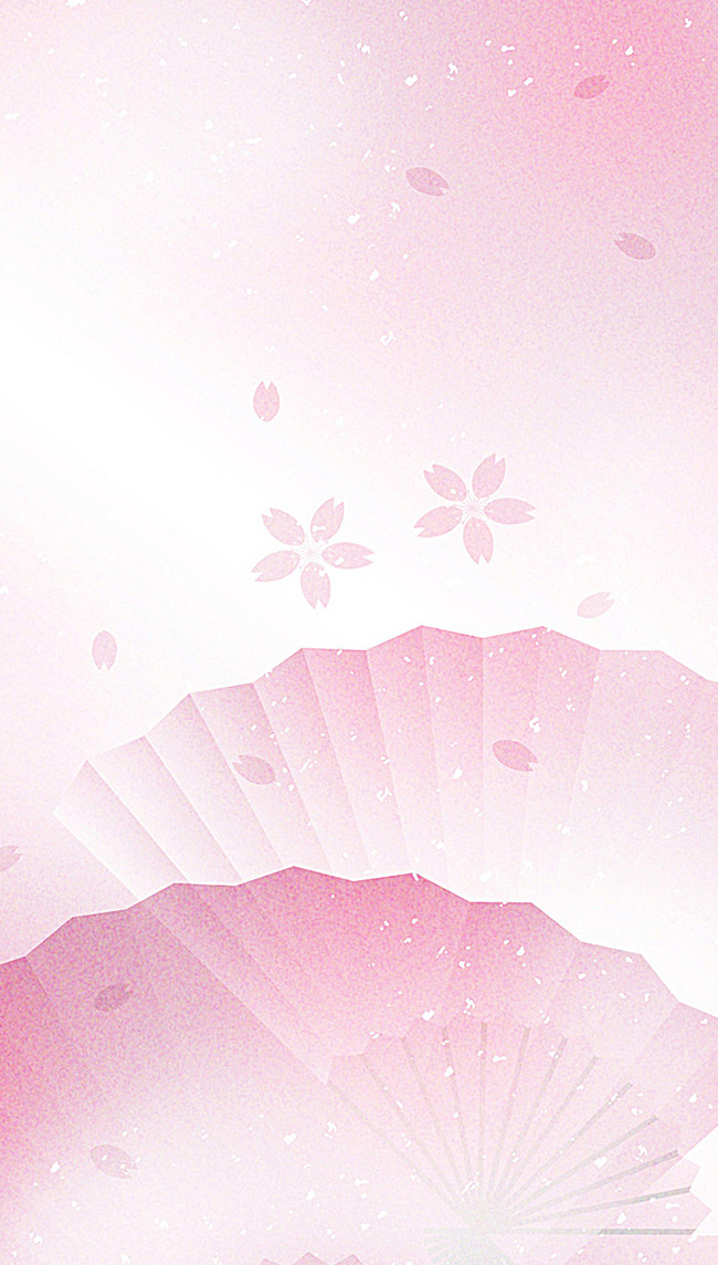 粉色日式美食樱花浪漫背景图片