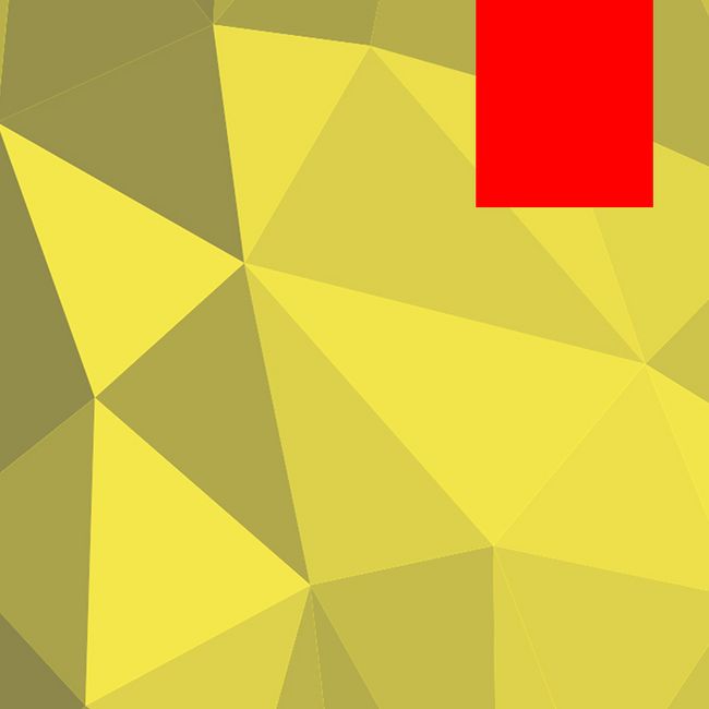 黄色几何儿童玩具PSD分层主图背景素材图片