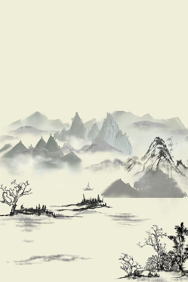 简约中国风设计背景图片