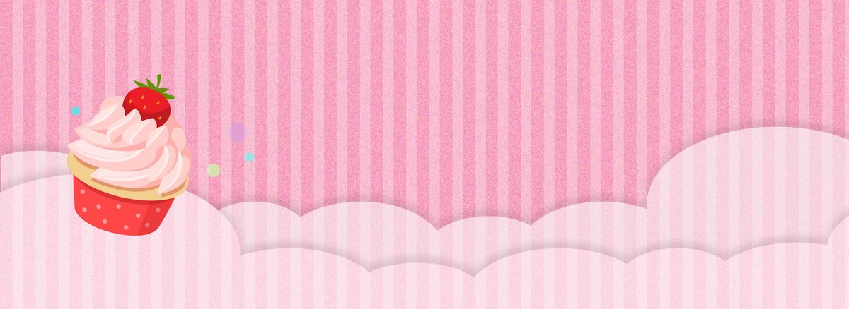 粉色条纹简约banner海报背景图片