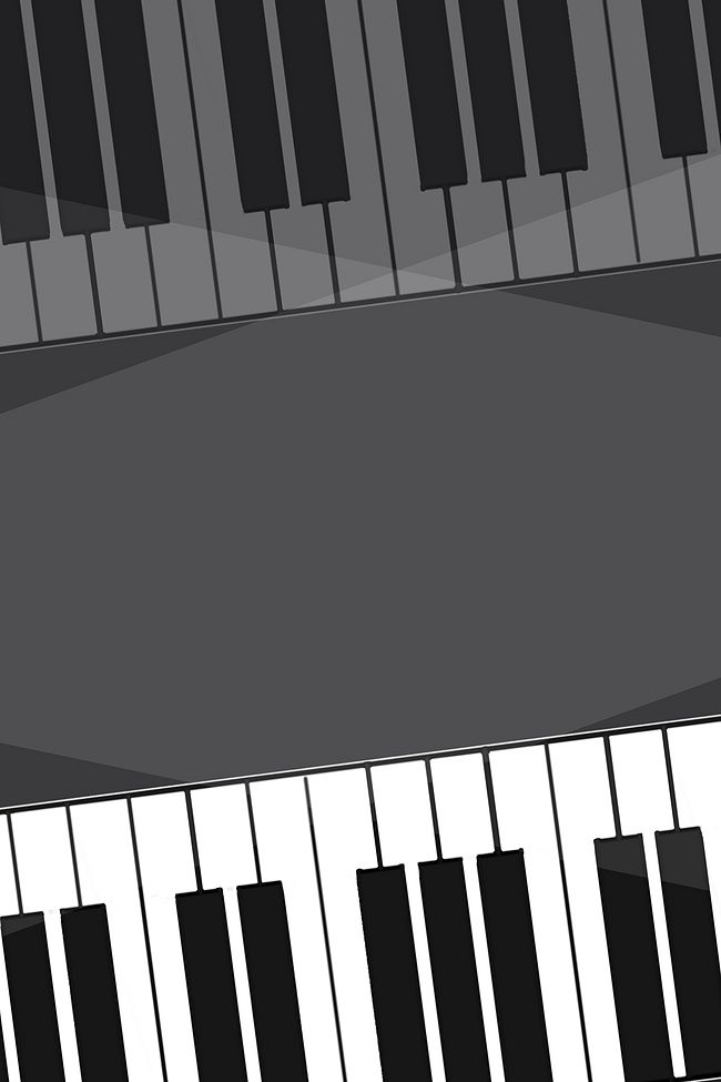 矢量琴键手绘音乐宣传背景图片