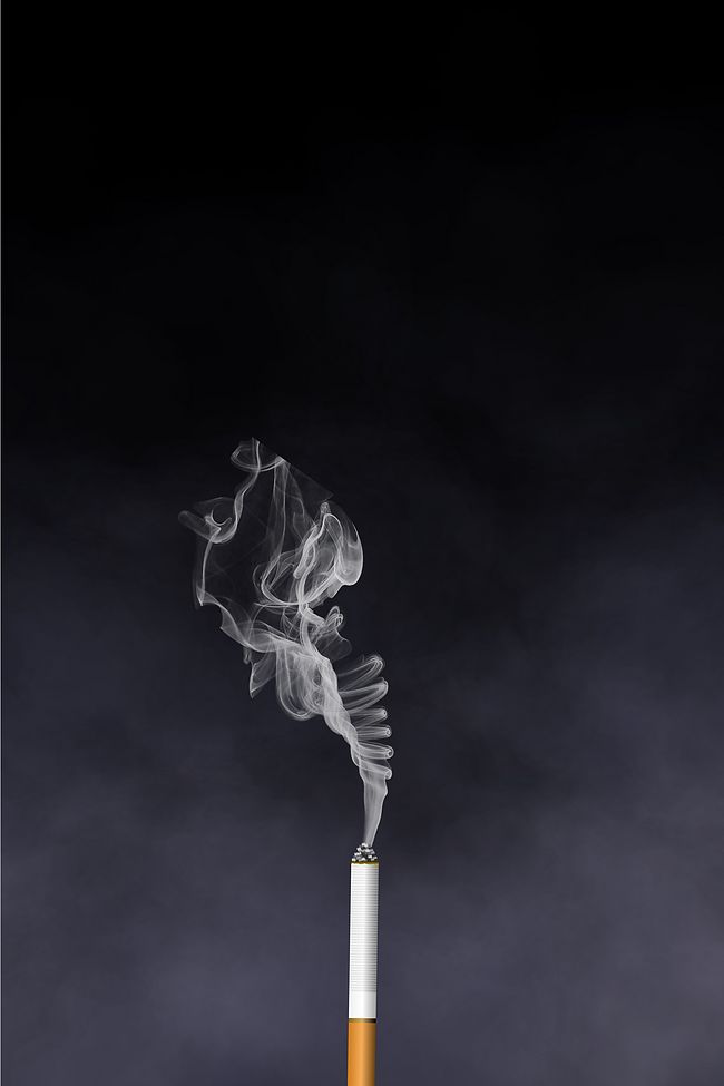 禁烟公益广告海报背景素材图片