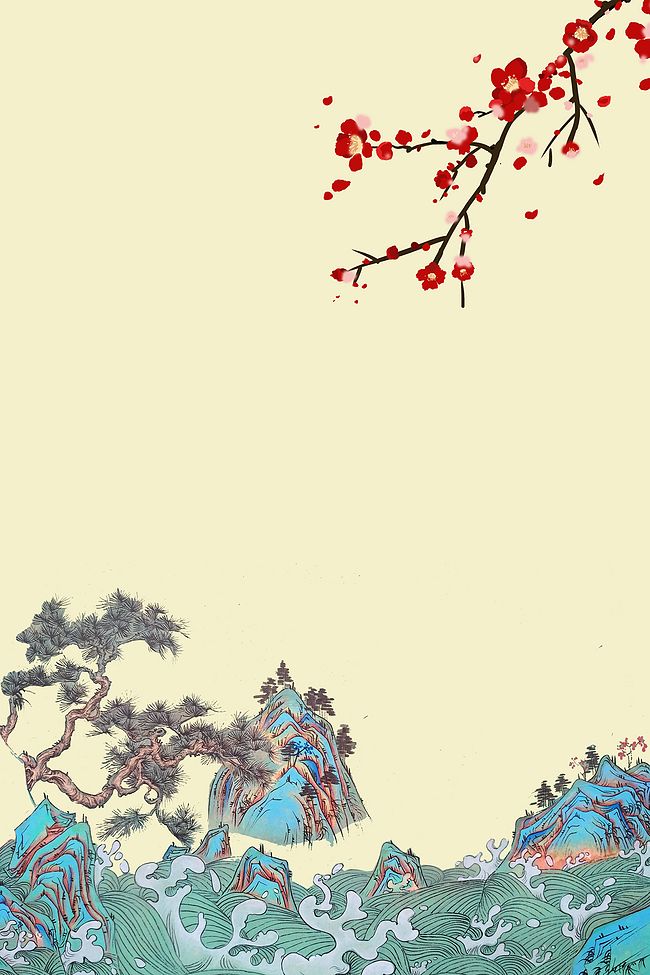 立春节气黄色手绘花卉二十四节气海报图片