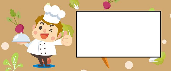 厨师美食大赛广告背景图片