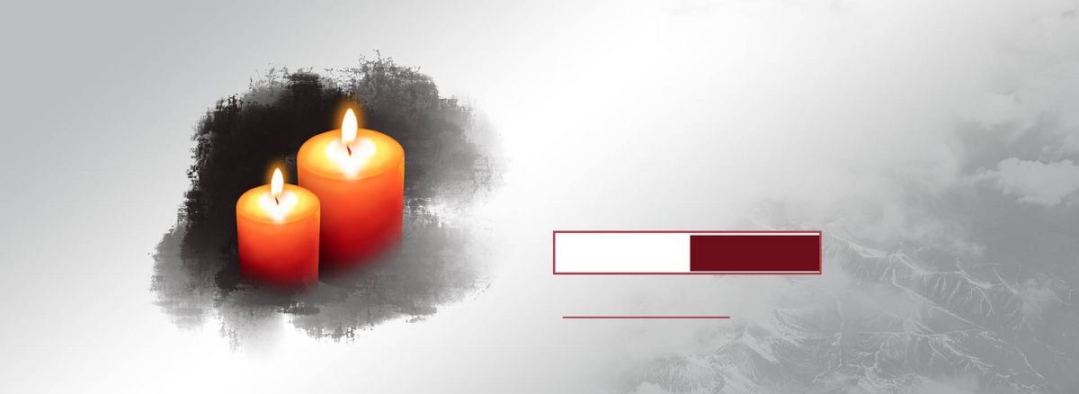 地震蜡烛祈福九寨沟平安红灰色背景图片