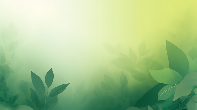 绿色小清新植物主题背景图片