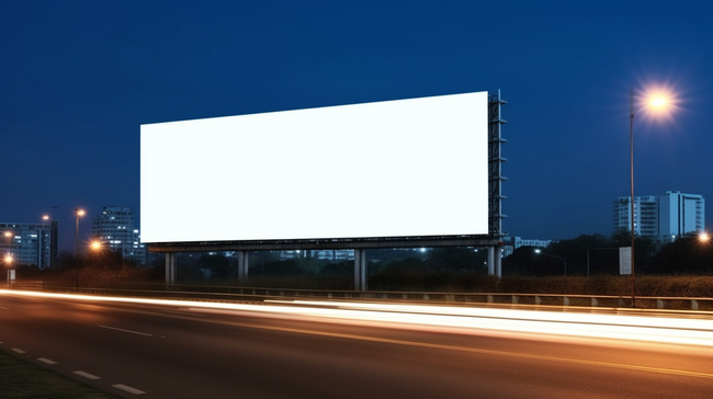 高速公路大型广告牌模型图片