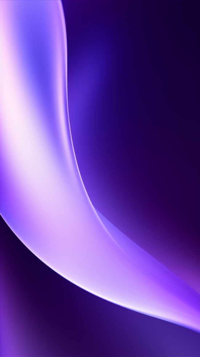 紫色渐变手机壁纸抽象光滑的曲线线条图片