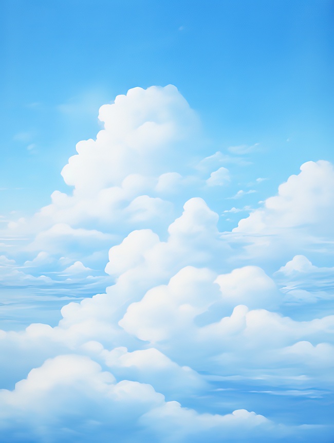 蓝天白云天空云朵背景13图片