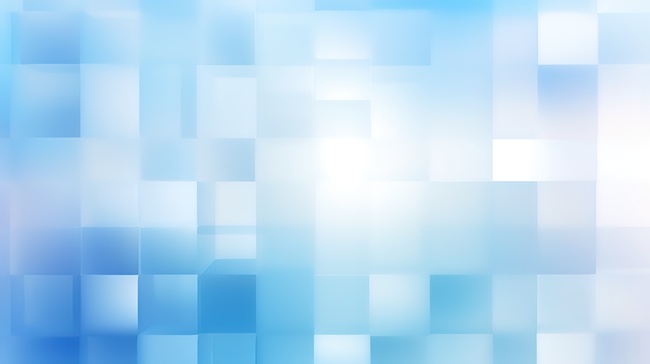 淡蓝色和白色方块几何拼接背景1图片