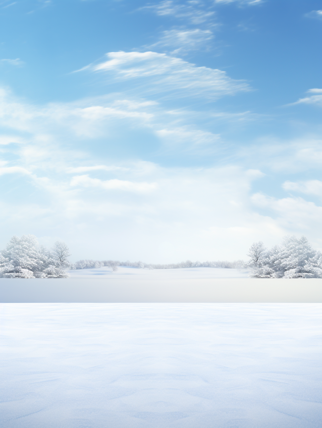 冬季天寒地冻雪景风景背景22图片