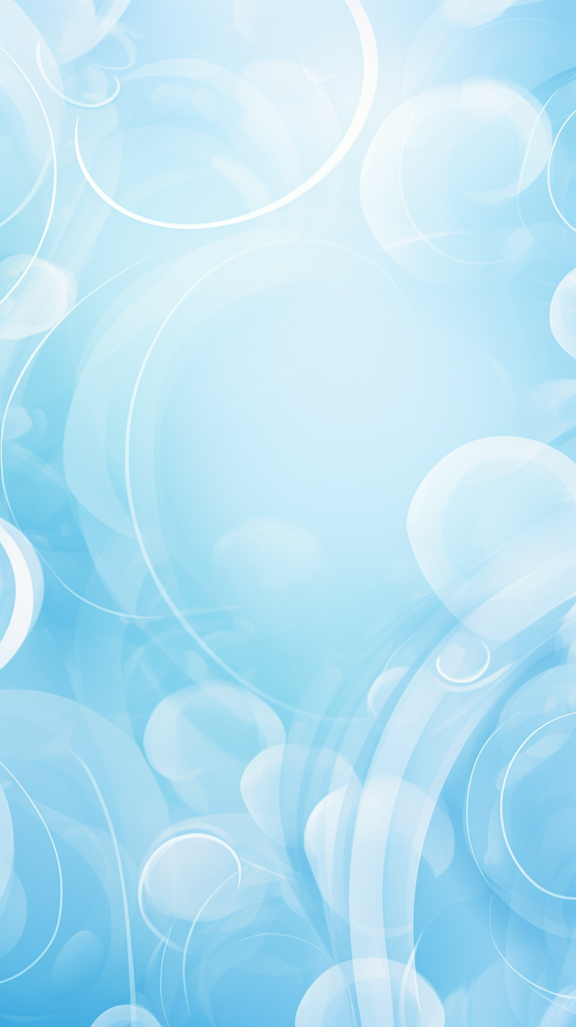 双十一蓝色日化洗护泡沫旋涡电商背景8图片