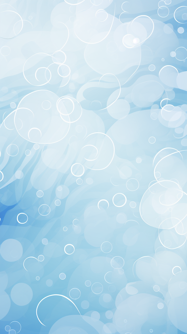 双十一蓝色日化洗护泡沫旋涡电商背景5图片