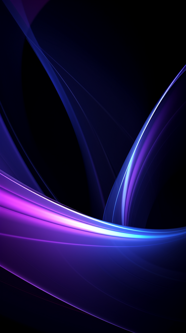 蓝紫色酷炫线条科技透视线条背景图片