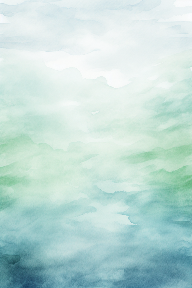 蓝绿银色水彩质感纹理绘画背景2图片