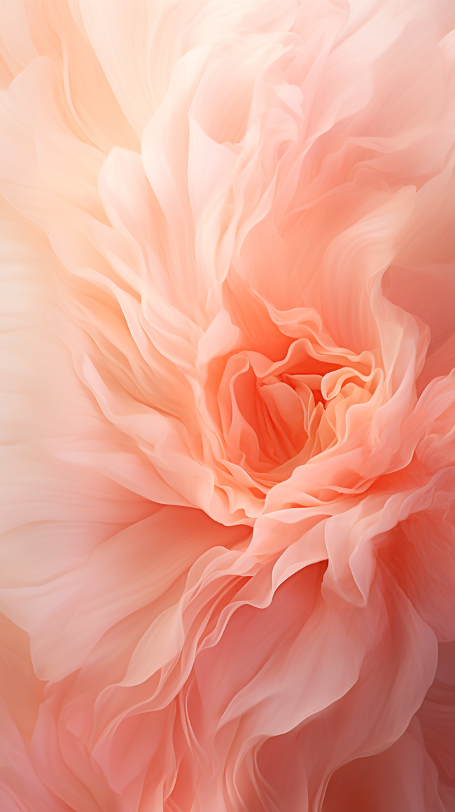 丝绸质感花朵梦幻渐变背景粉桃色图片
