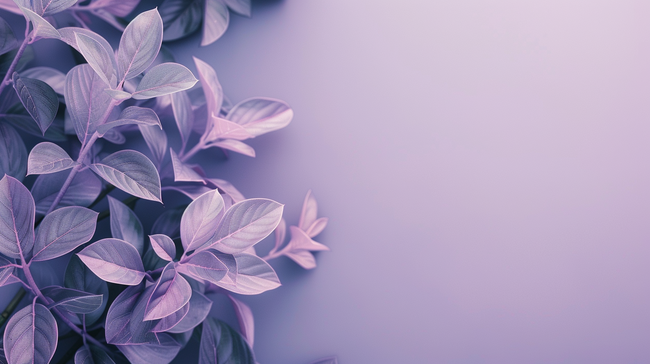 紫色浪漫深色植物叶片纹理的图片4图片