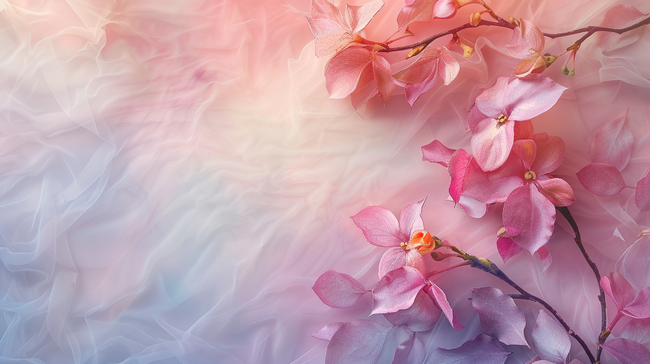 春季女神节花朵简约的背景10图片