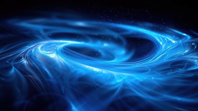 蓝光漩涡商务科技设计图图片