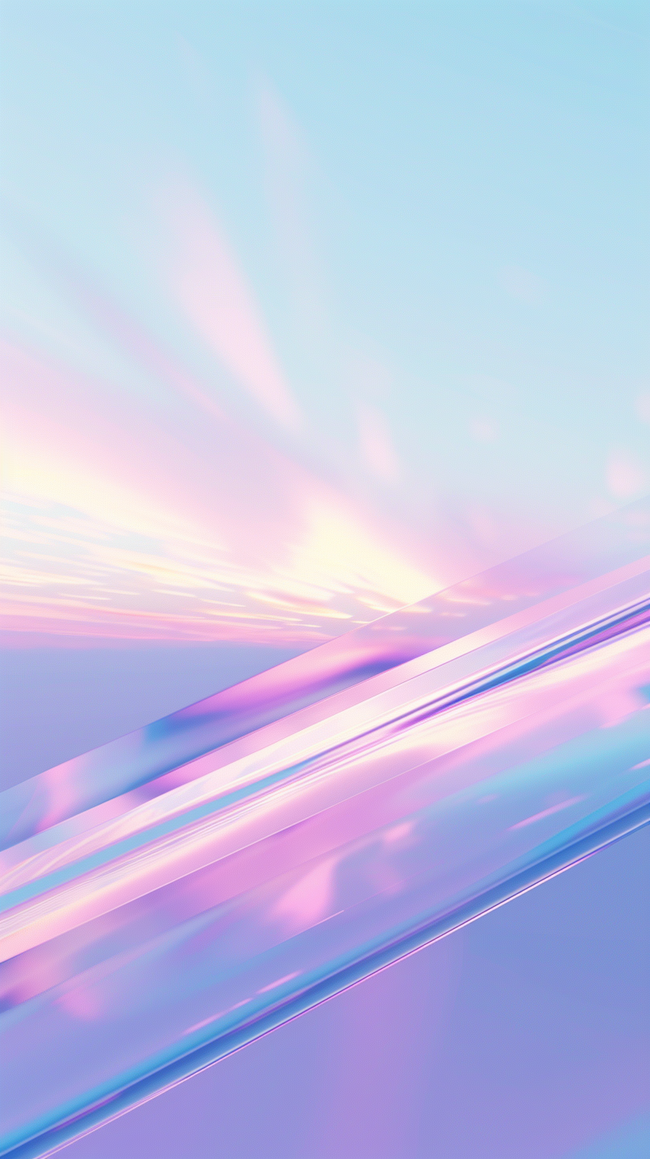 蓝紫色渐变磨砂毛玻璃抽象几何透明玻璃背景图片