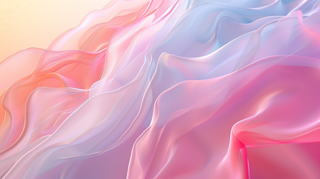 彩色暖色梦幻缤纷线条流线质感的背景图片