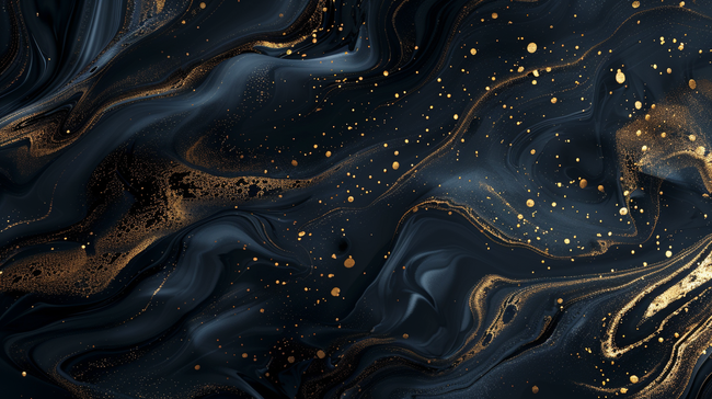 深色新中式鎏金流体抽象山水纹理10背景图图片