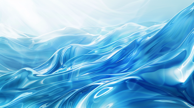 海洋波浪蓝色合成创意素材背景图片