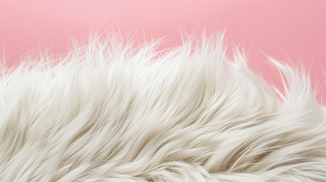 粉红底上的动物毛发背景图片