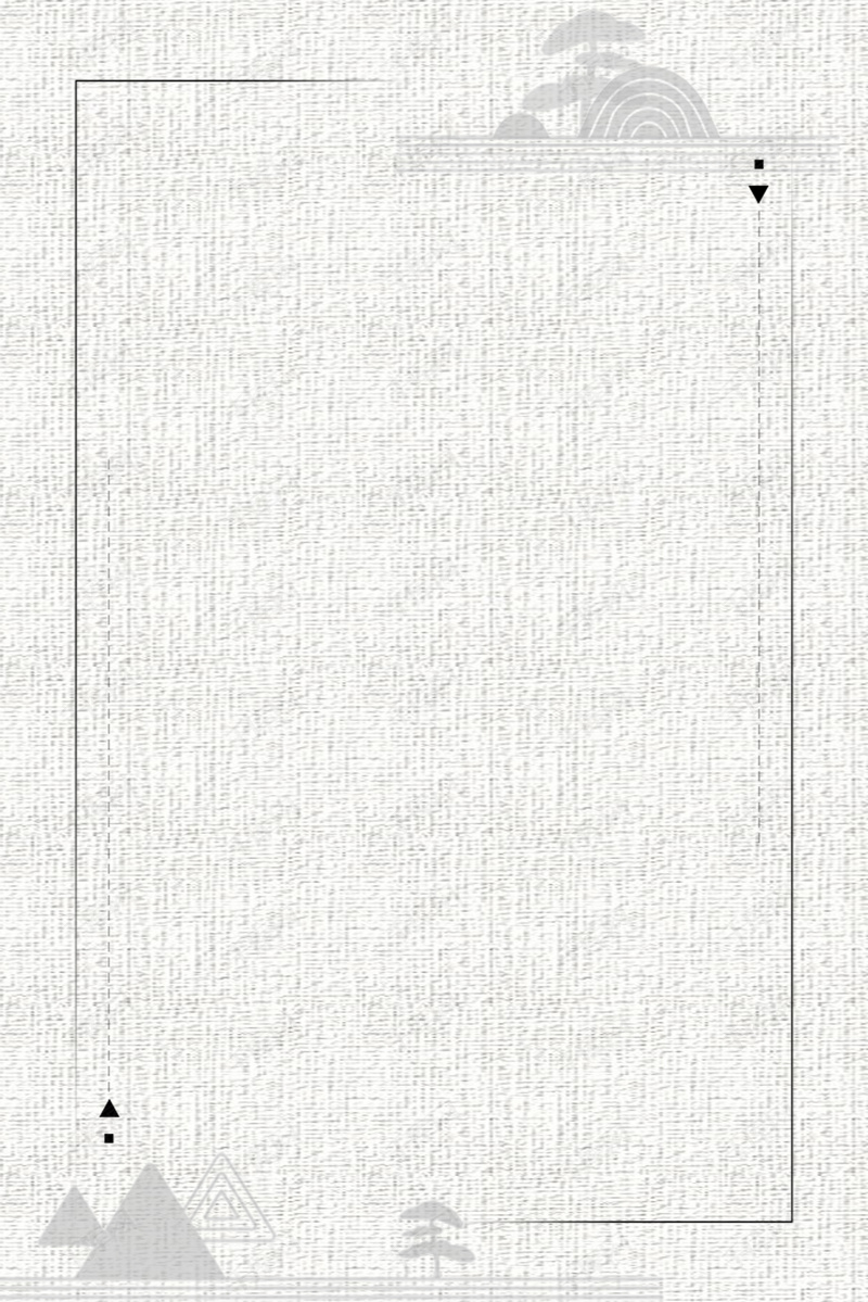 简约文艺淡雅手绘边框背景图片免费下载_广告