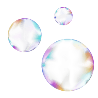 漂浮的热气球海报模板_酸性镭射潮流泡泡气泡漂浮元素