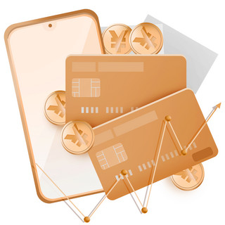 银行卡服务图标海报模板_立体理财金融银行卡