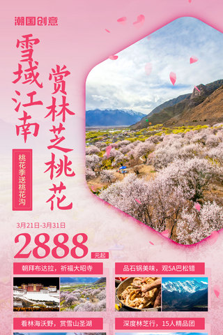 度假野餐海报模板_西藏旅行度假旅行社营销海报