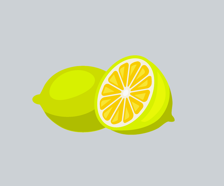 柠檬水果可商用元素