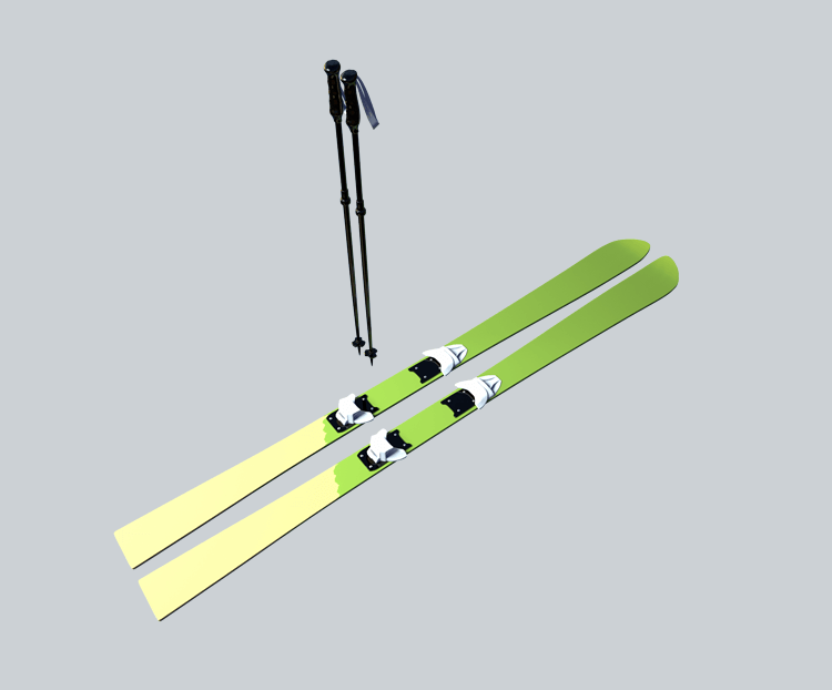 体育滑雪板